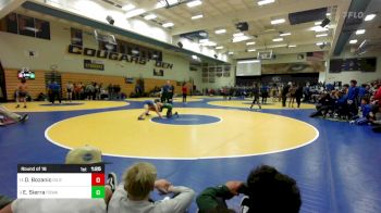 116 lbs Round Of 16 - Dominic Bozanic, Gilroy vs Edwin Sierra, Poway