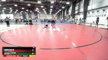 80 lbs Rd# 8- 12:30pm Saturday Final Pool - Aiden DAlie, Crass Trained vs Angelo Pifer, PA Silver