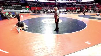 3A 175 lbs Cons. Round 1 - Gabe Inorio, Streamwood vs Vincenzo Testa, Aurora (Marmion Academy)