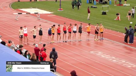 Men's 3k Steeplechase, Heat 1