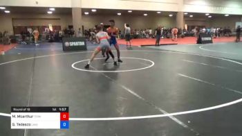 120 kg Prelims - Maddox Mcarthur, Teknique Wrestling vs Gaetano Tedesco, Lake Gibson High School Wrestling