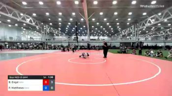 67 lbs Prelims - Brynn Engel, Midwest Black Mambas Team 1 vs Pepper Matthews, Doughgirls