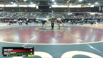 215 lbs Cons. Round 3 - Briley Arnett, Timberlake vs Jad Keddo, Bonita Vista