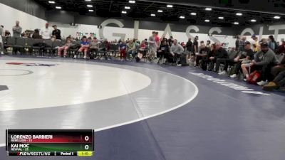 60 lbs Quarterfinals (8 Team) - Lorenzo Barbieri, Rebellion vs Kai Moc, Revival