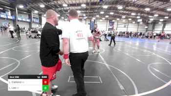 285 lbs Consi Of 4 - Lance Clelland, VA vs Landon Lee, NY