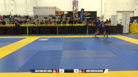 Carlos Yobani Cortez Zamora vs Mario Christian Barrios 2024 World IBJJF Jiu-Jitsu No-Gi Championship