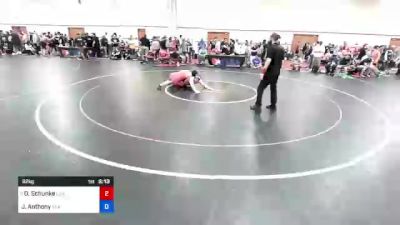 92 kg Cons 32 #2 - Damion Schunke, Legends Of Gold vs Joshua Anthony, Blairstown Wrestling Club