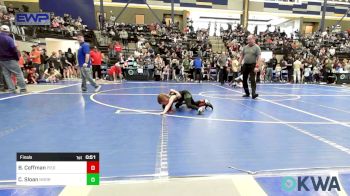 43 lbs Final - Bodee Coffman, Piedmont vs Caden Sloan, Morrison Takedown Club