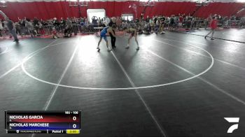 106 lbs Cons. Round 5 - Nicholas Garcia, IL vs Nicholas Marchese, IL