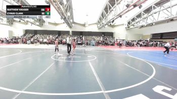 60-B lbs Round Of 32 - Matthew Kruger, Capital Wrestling Club vs Cyrus Clark, Immortals