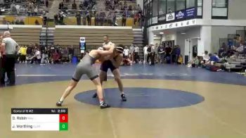 174 lbs Consi Of 8 #2 - Dennis Robin, West Virginia vs John Worthing, Clarion