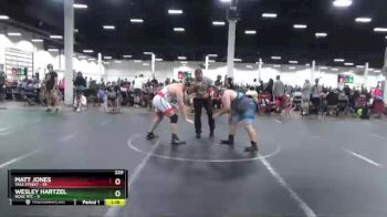 220 lbs Round 6 (8 Team) - Matt Jones, Yale Street vs Wesley Hartzel, Noke RTC