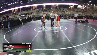 175 lbs Cons. Round 3 - Jack Cobb, Woodward Academy vs Jason Clark, Flowery Branch