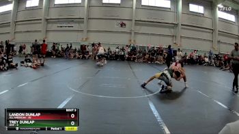 165 lbs Round 2 (4 Team) - Trey Dunlap, OMP vs Landon Dunlap, All American