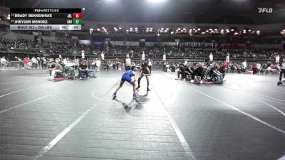 85 lbs Quarterfinal - Mason Irwin, All I See Is Gold Academy vs Brayden De Jesus, Triumph Trained