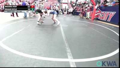 126 lbs Rr Rnd 3 - Breanna Hunt, Heat vs Reagan Doyle, Cowboy Wrestling Club