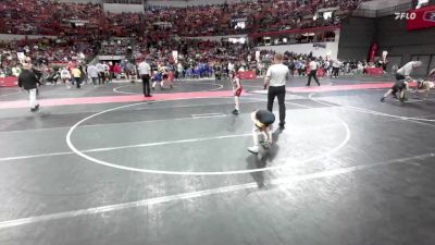 64 lbs Cons. Round 2 - Logan Ladwig, Princeton Wrestling Club vs ConLee Karsten, BCWC