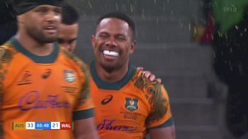 Filipo Daugunu 2nd Try vs Wales in Melbourne