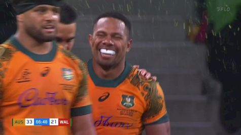 Filipo Daugunu 2nd Try vs Wales | Australia vs Wales 2024