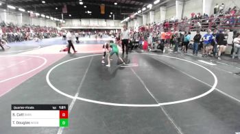 101 lbs Quarterfinal - Seri Catt, Darkhorse WC vs Temprence Douglas, Woodland Park