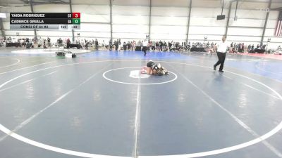 100 lbs Consi Of 64 #2 - Yaida Rodriguez, CO vs Cadence Grulla, GA
