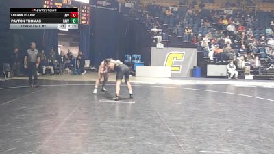 197 lbs Consi Of 8 #2 - Logan Eller, Appalachian State vs Payton Thomas, Navy