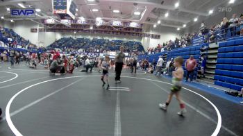 49 lbs Round Of 16 - Baker James, Blaine County Grapplers vs Christian Schwahn, Harrah Little League Wrestling