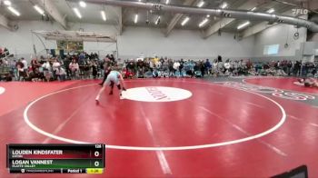 126 lbs Champ. Round 2 - Logan Vannest, Platte Valley vs Louden Kindsfater, Eaton