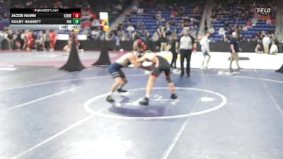 157 lbs Round Of 64 - Jacob Hamm, Keene vs Kolby Hassett, Foxborough