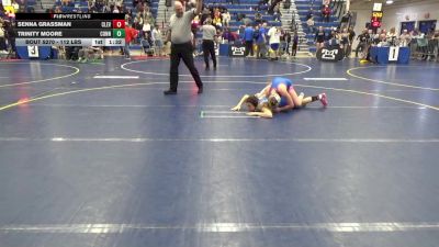 112 lbs Quarterfinal - Senna Grassman, Cleveland-TN vs Trinity Moore, Connellsville