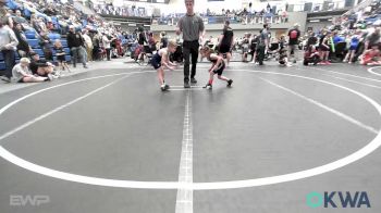 46 lbs Consolation - Clara Collier, Morrison Takedown Club vs Mason Proffitt, Blue Devil Wrestling