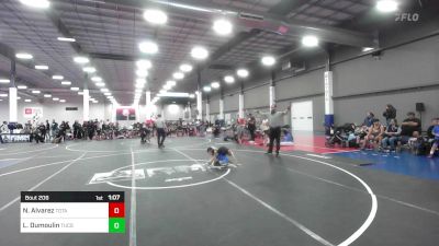 57 lbs Rr Rnd 2 - Noah Alvarez, Total Kaos vs Landon Dumoulin, Tucson Pride WC