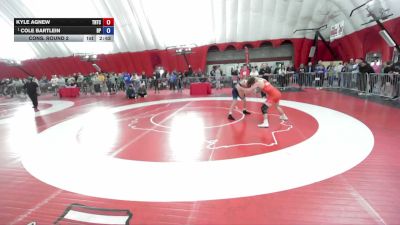 165 lbs Cons. Round 2 - Kyle Agnew, Team Nazar Training Center vs Cole Bartlein, Bay Port