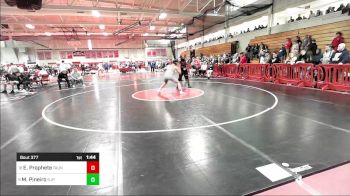 195 lbs Consi Of 4 - Elijah Prophete, Taunton vs Marc Pineiro, Saint John's Prep