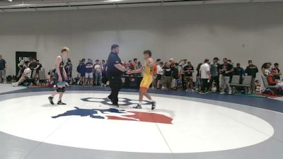 61 kg Champ. Rd Of 128 - Theodore Flores, Cliff Keen Wrestling Club vs Elijah Hyet, Immortal Athletics WC
