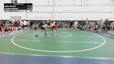 C-160 lbs Semifinal - Geno Orlandi, PA vs Antonio Perkins, PA