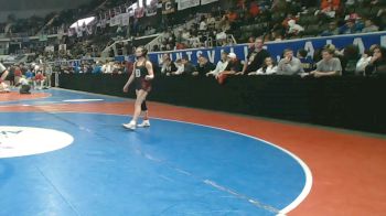 1-5A 120 Quarterfinal - Havah Standridge, Deshler vs Kenzlee Green, Oak Grove