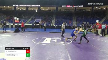 113 lbs Prelims - James Tibolla, Newtown vs Wade Husing, Chariho