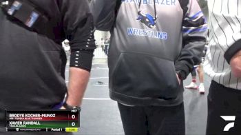 125 lbs Cons. Round 2 - Xavier Randall, Trailblazers vs Brodye Kocher-Munoz, WR- Topeka Blue Thunder