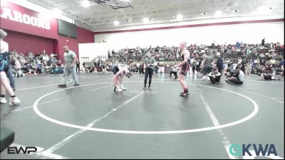 119-126 lbs Rr Rnd 5 - Sawyer Dorton, Grove Takedown Club vs Nash Denison, Cowboy Wrestling Club