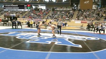 190 lbs 7th Place Match - Garrison Messer, Ohio County vs Kylen Sturgeon, Scott