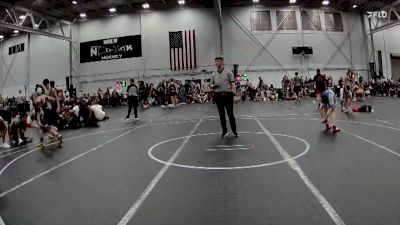 113 lbs Round 3 (4 Team) - Dom Powell, Team Shutt Garnett Trained vs Jordan Patron, Savage WA Black