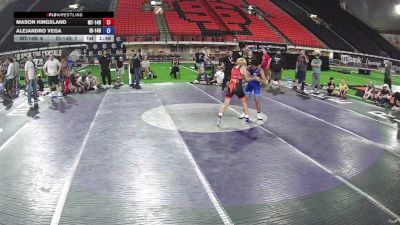 120 lbs Mason Kingsland, Montana 14U Boys vs Alejandro Vega, Idaho 14U Boys