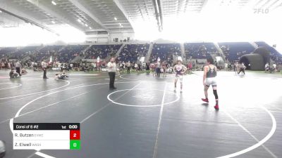 120 lbs Consi Of 8 #2 - Riley Butzen, Evwc vs Zack Elwell, Washington