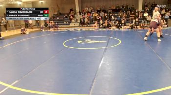 155 lbs Consolation Bracket - Kayely Armendariz, Great Bend HS vs Annika Soelberg, Minden
