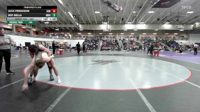 157 lbs Champ. Round 2 - Jack Ferguson, Central Missouri vs Invi Bella, Graceland University