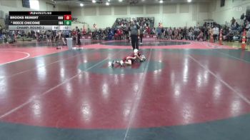 60 lbs Champ. Round 2 - Reece Chicoine, Siouxland Wrestling Academy vs Brooks Reinert, No Nonsense Wrestling