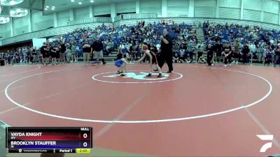 60 lbs Round 1 - Vayda Knight, WV vs Brooklyn Stauffer, IN