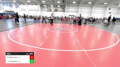 91 lbs Consi Of 8 #2 - Beau Barrows, Mawa vs Jack Carbone, Doughboys WC