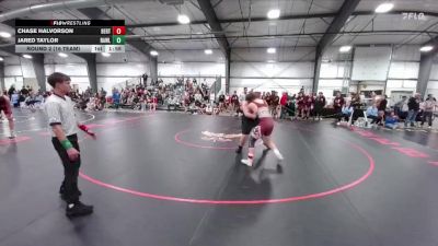 285 lbs Round 2 (16 Team) - Jared Taylor, Rawlins vs Chase Halvorson, Berthoud